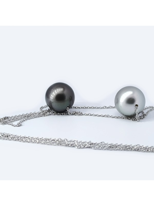 Collier Mia 2 perles de tahiti Moea Perles - 4