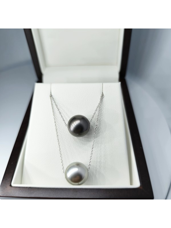 Collier Mia 2 perles de tahiti Moea Perles - 5